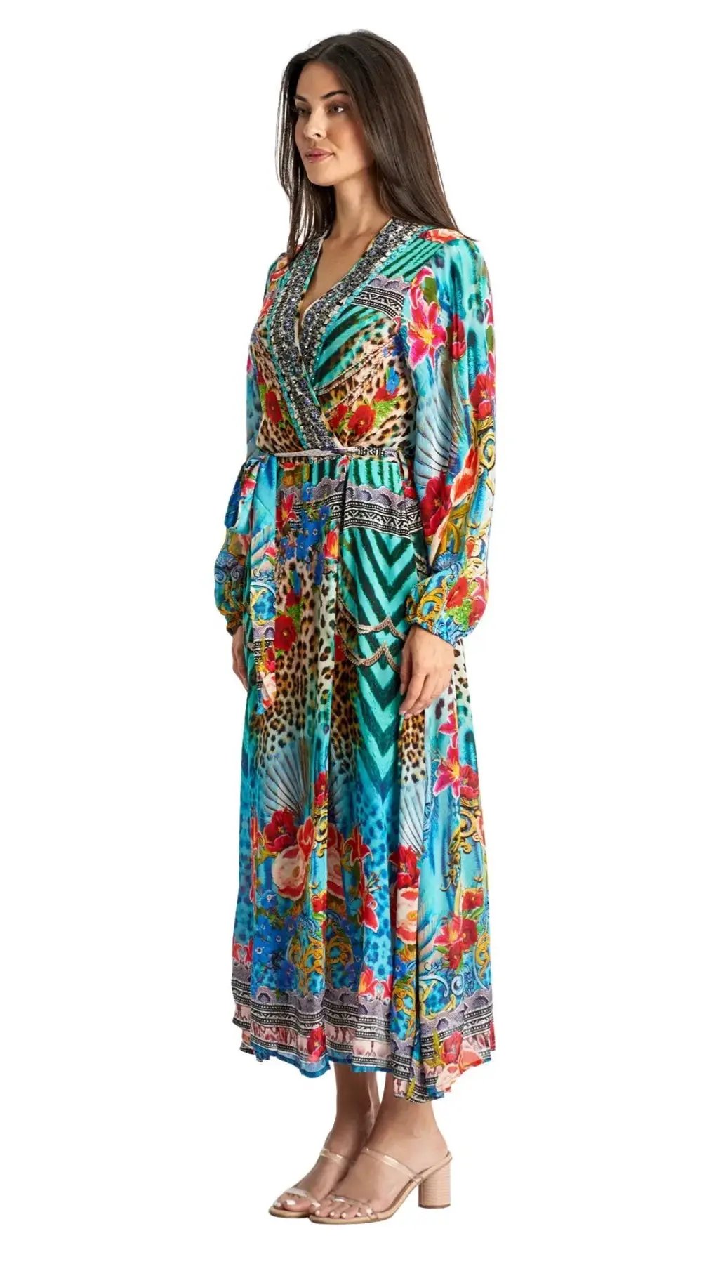 Kimono Wrap Dress La Moda Clothing