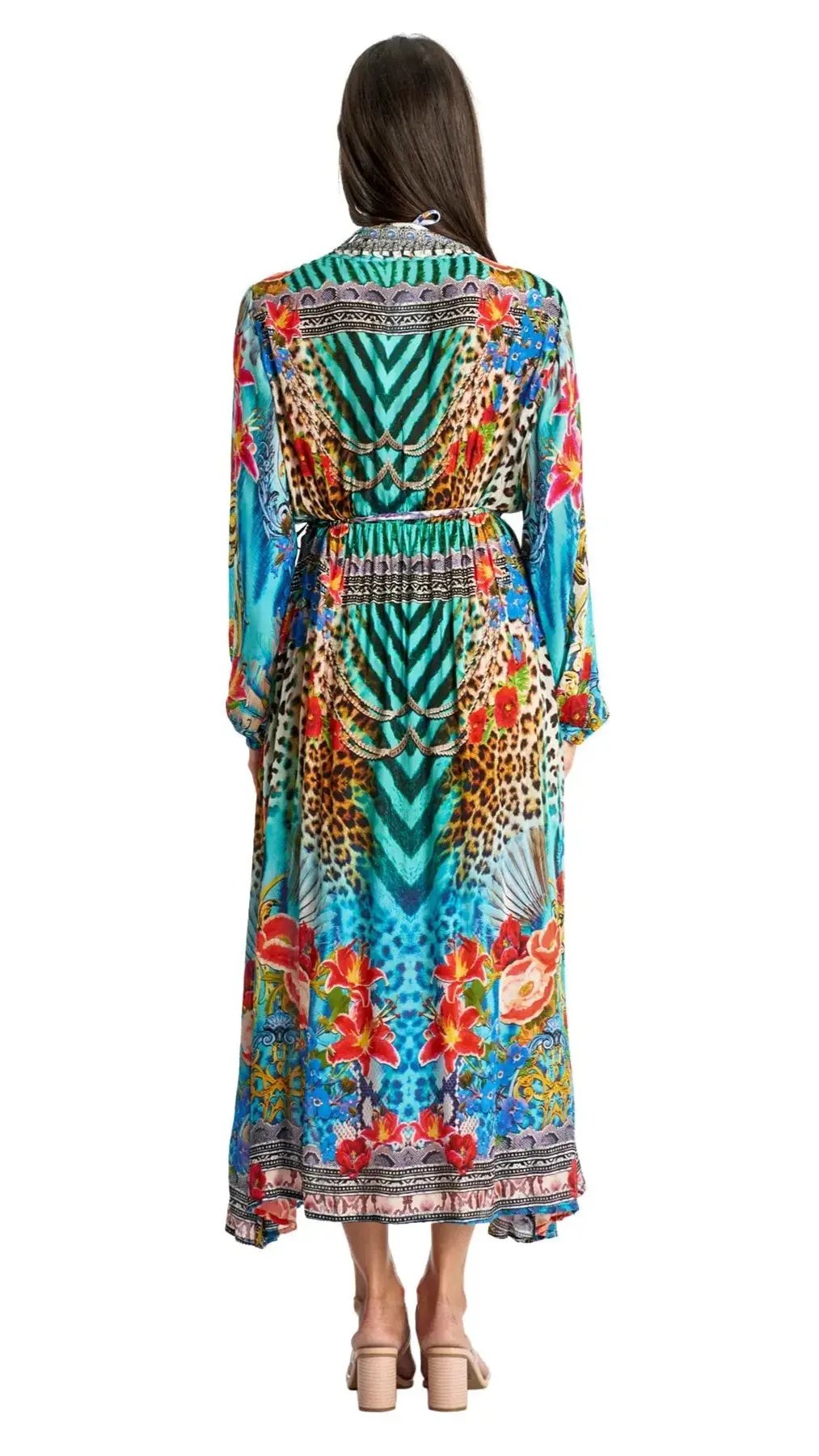 Kimono Wrap Dress La Moda Clothing