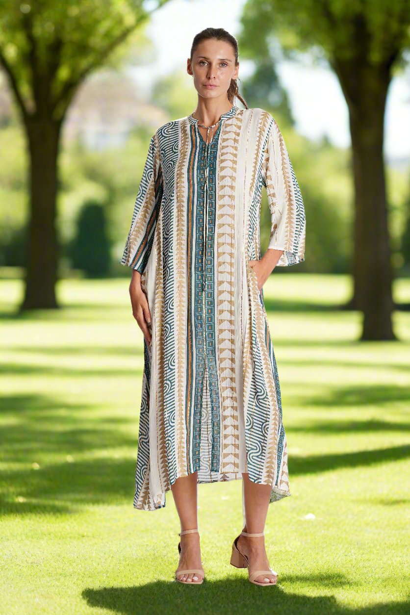 Cotton Kaftan Dress  La Moda Clothing