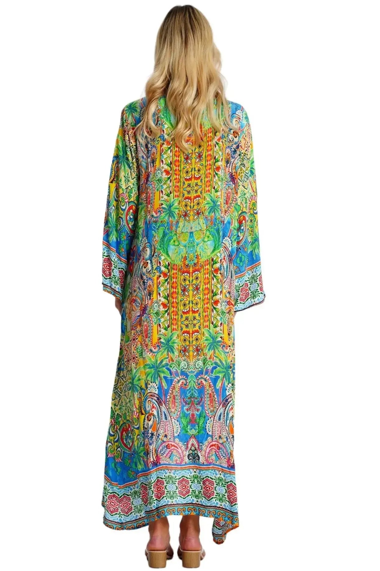 Long Kimono Cape La Moda Clothing Kimono