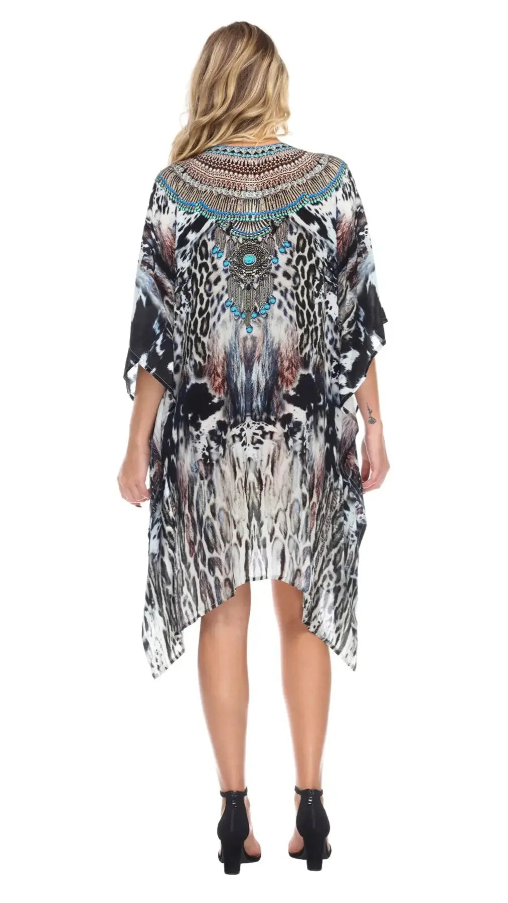 Luxury Caftans, Embellished Caftans, with matching swimwear, bikinis and maxi dresses - La Moda Clothings
