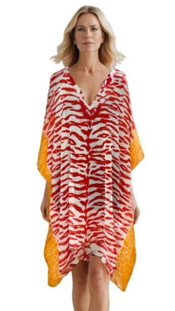 Animal Print Kaftans for Summer Picnics