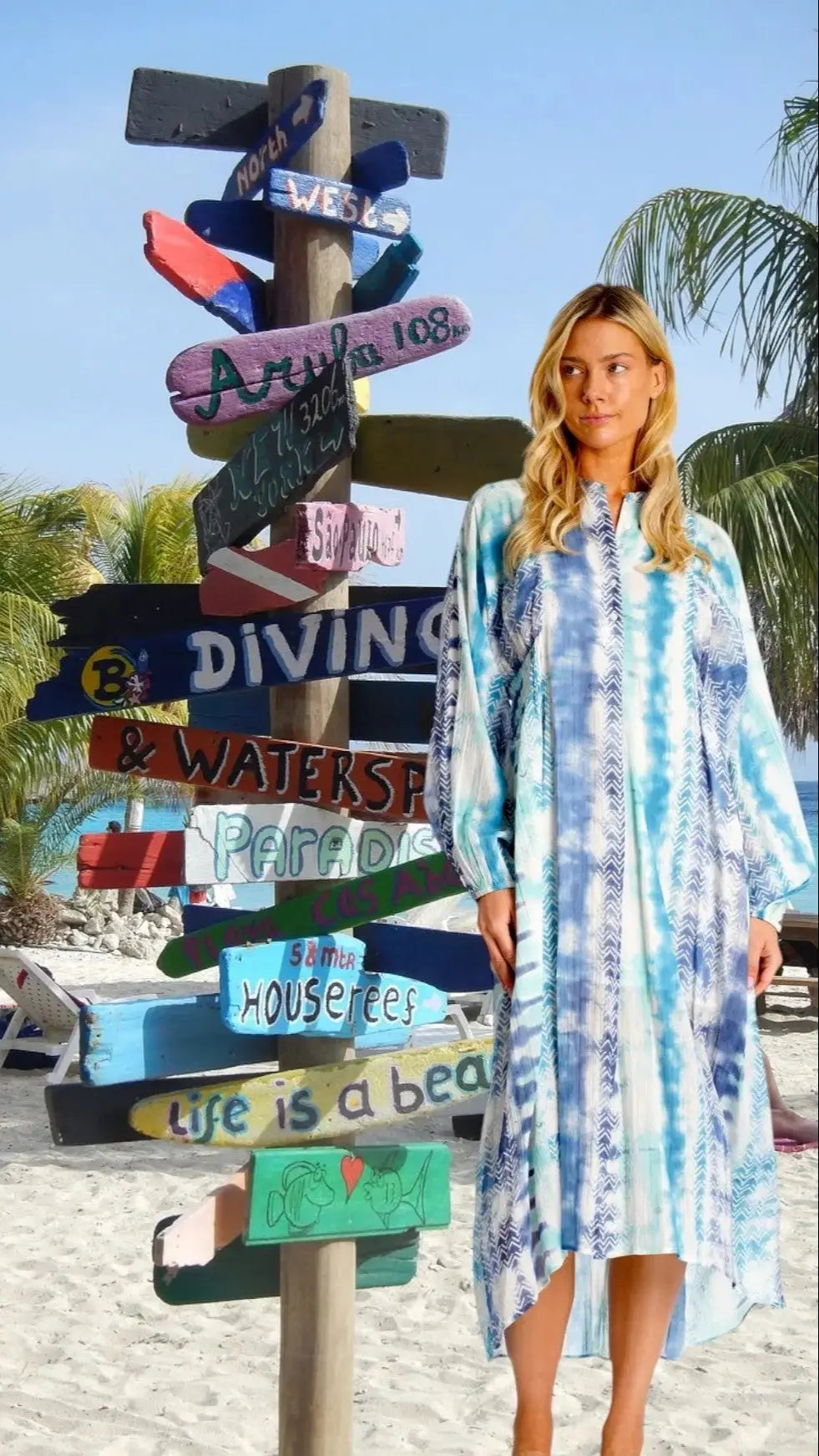 Portofino Maxi Caftan  La Moda Clothing