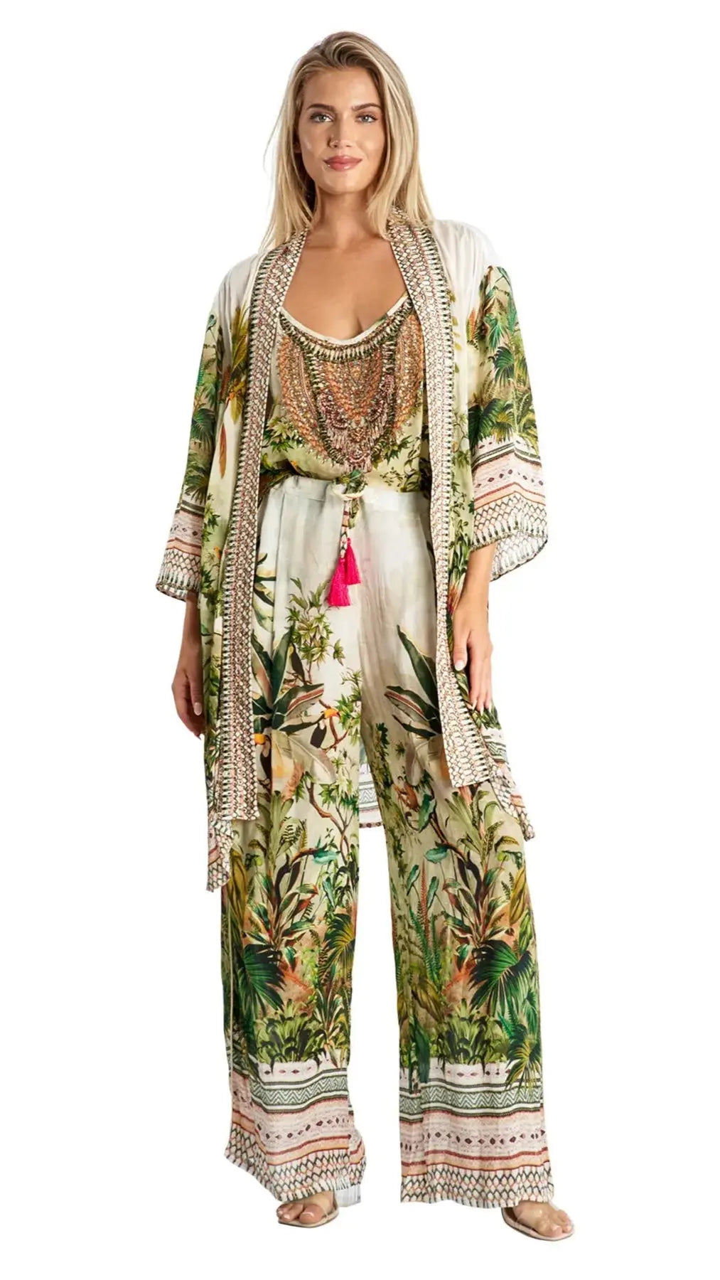 Resort Lifestyle Co Ord Pant Set La Moda Clothing cord set