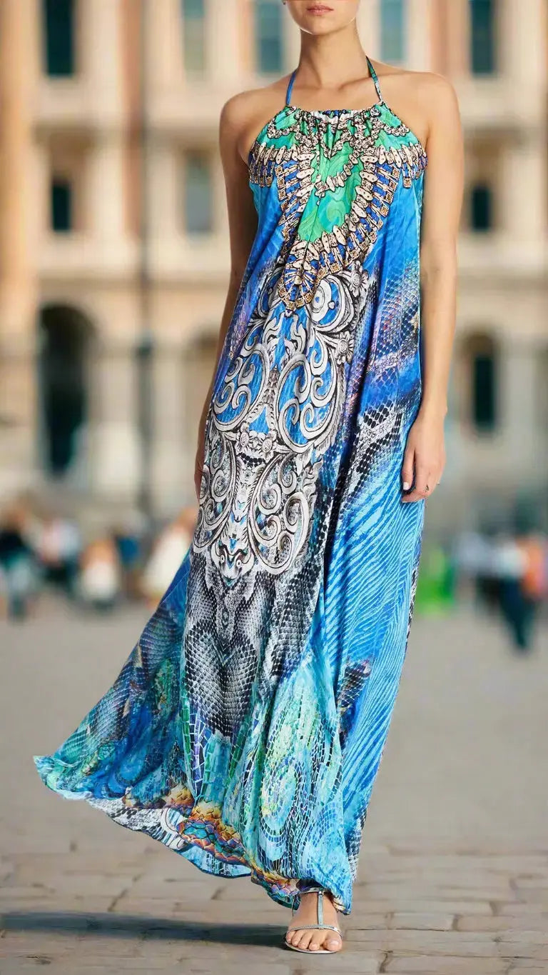 la moda maxi dress Resort Maxi Dress