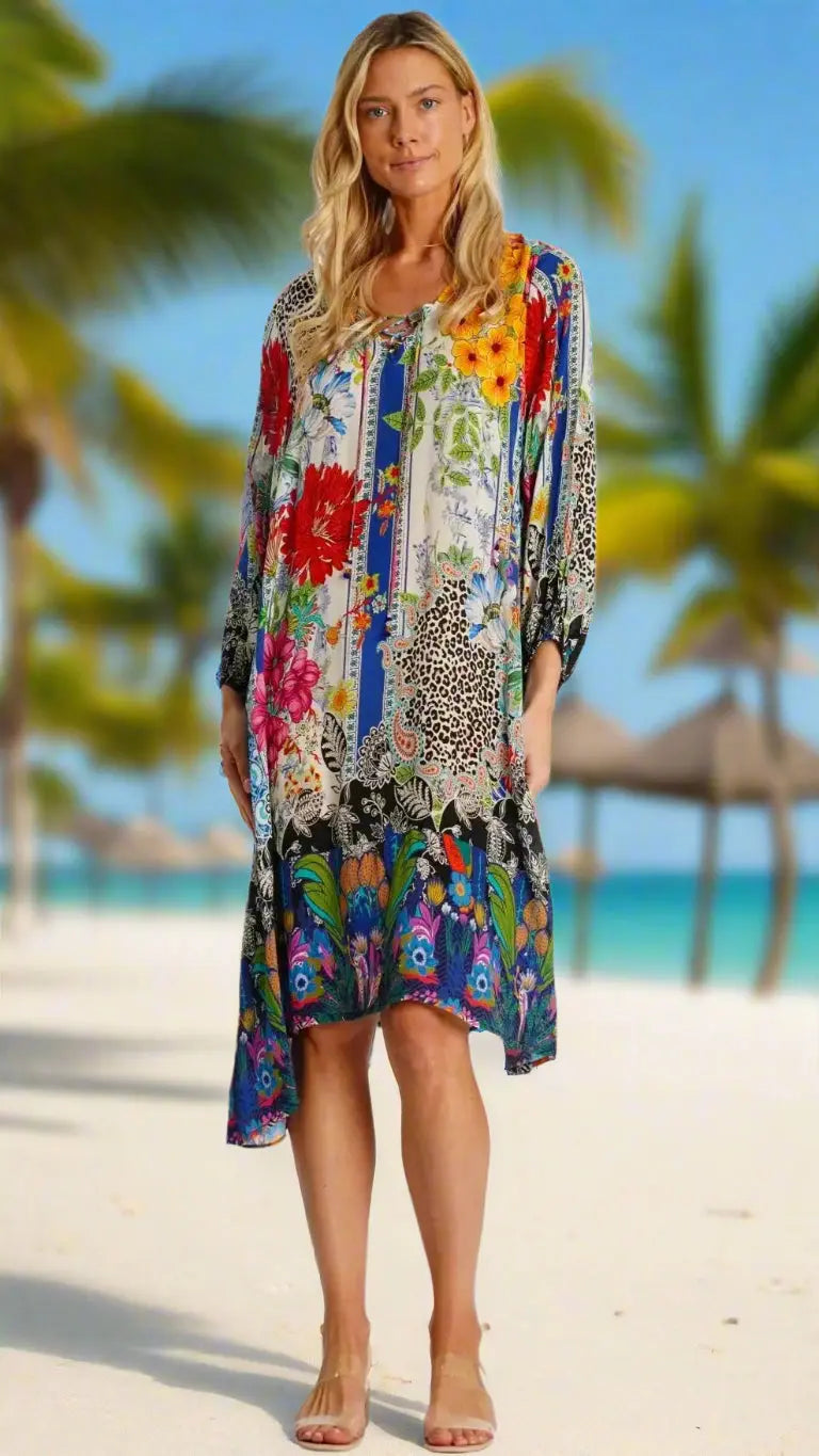 Resort Midi Dress La Moda Clothing Dresses