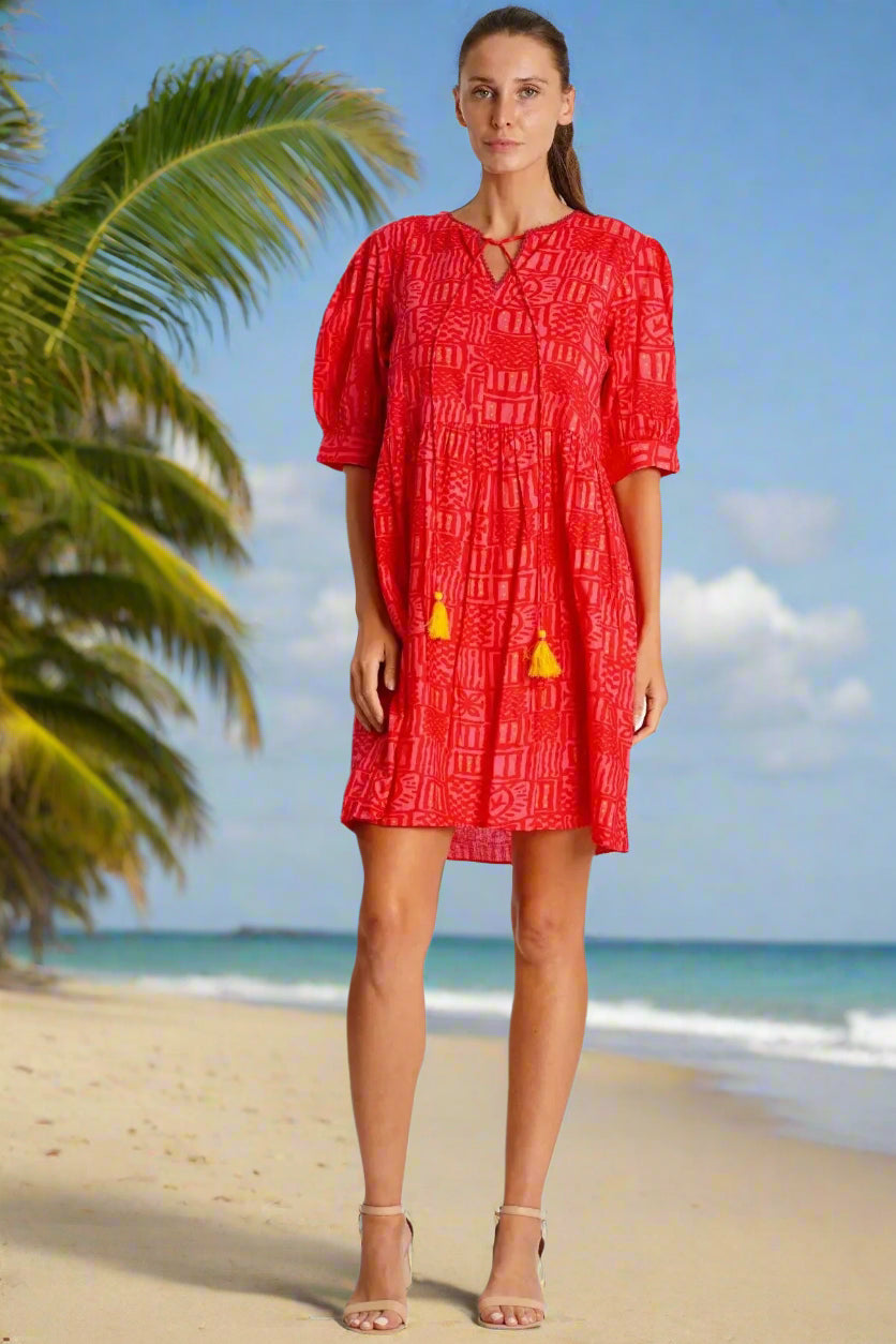 Mini Summer Dress  La Moda Clothing