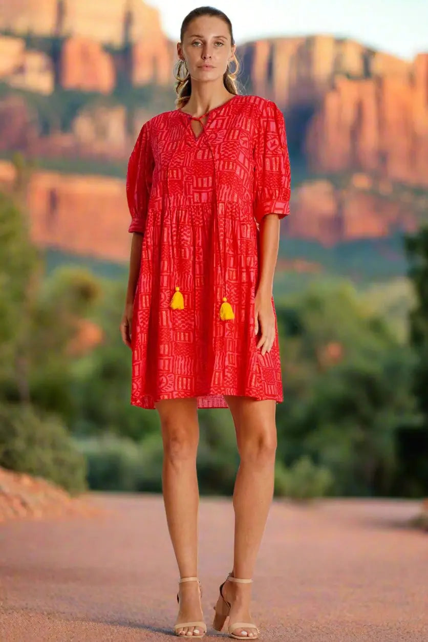 Mini Summer Dress  La Moda Clothing