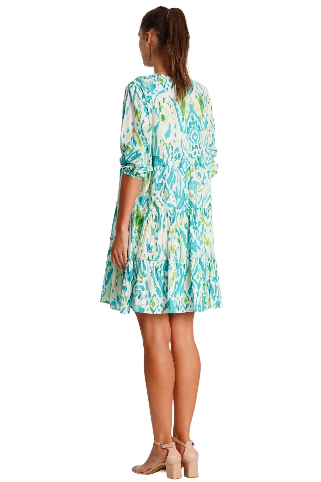 Cotton Mini Dress  La Moda Clothing