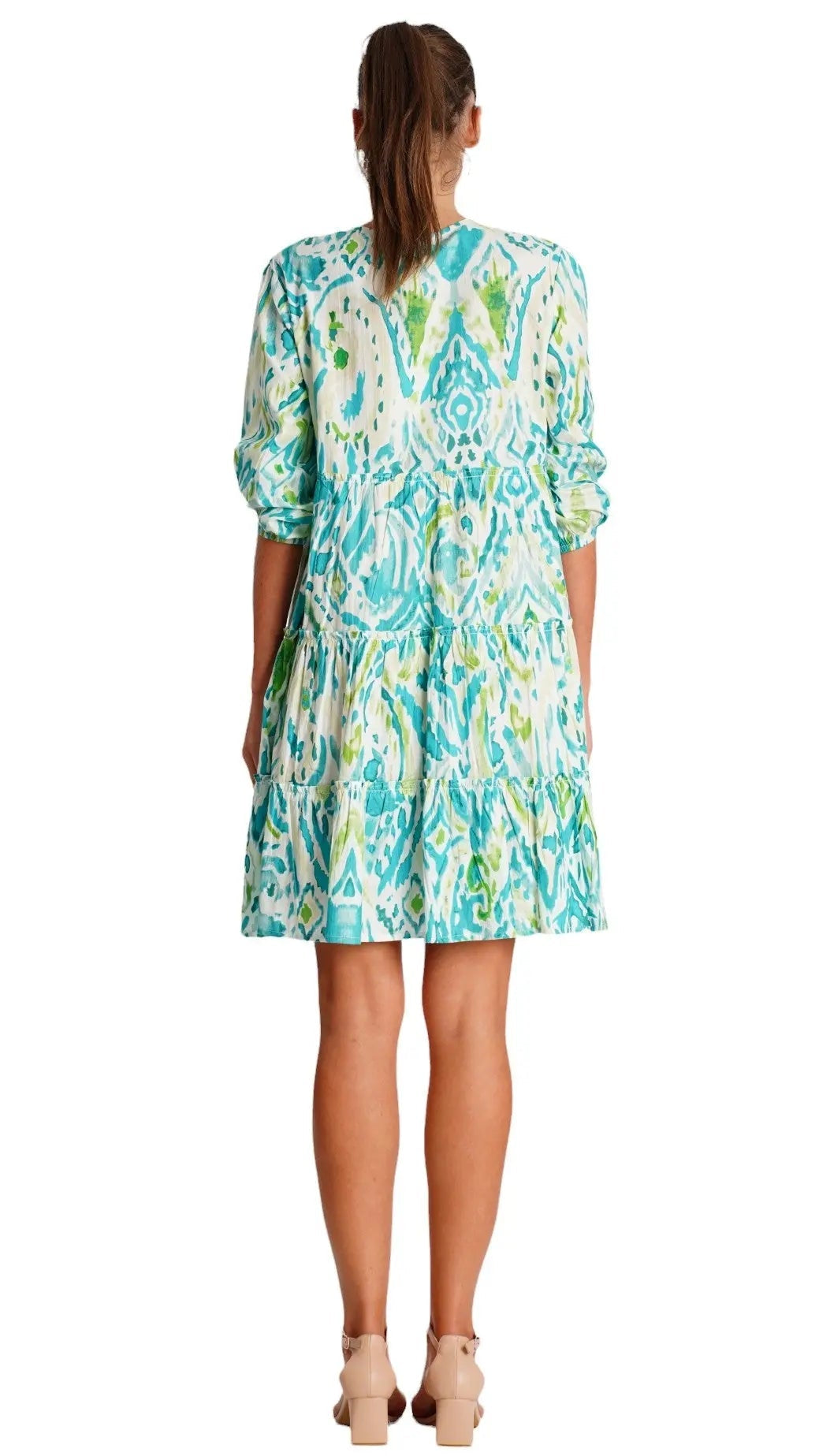 Cotton Mini Dress  La Moda Clothing