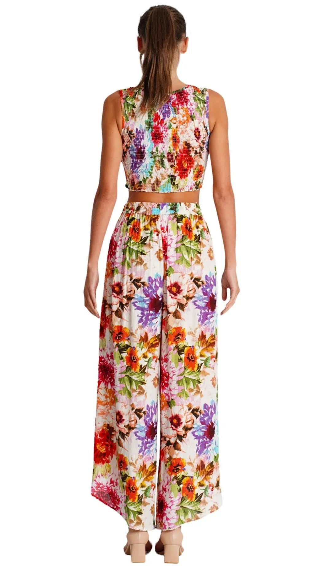 Split Pants 2 Pc Set  La Moda Clothing