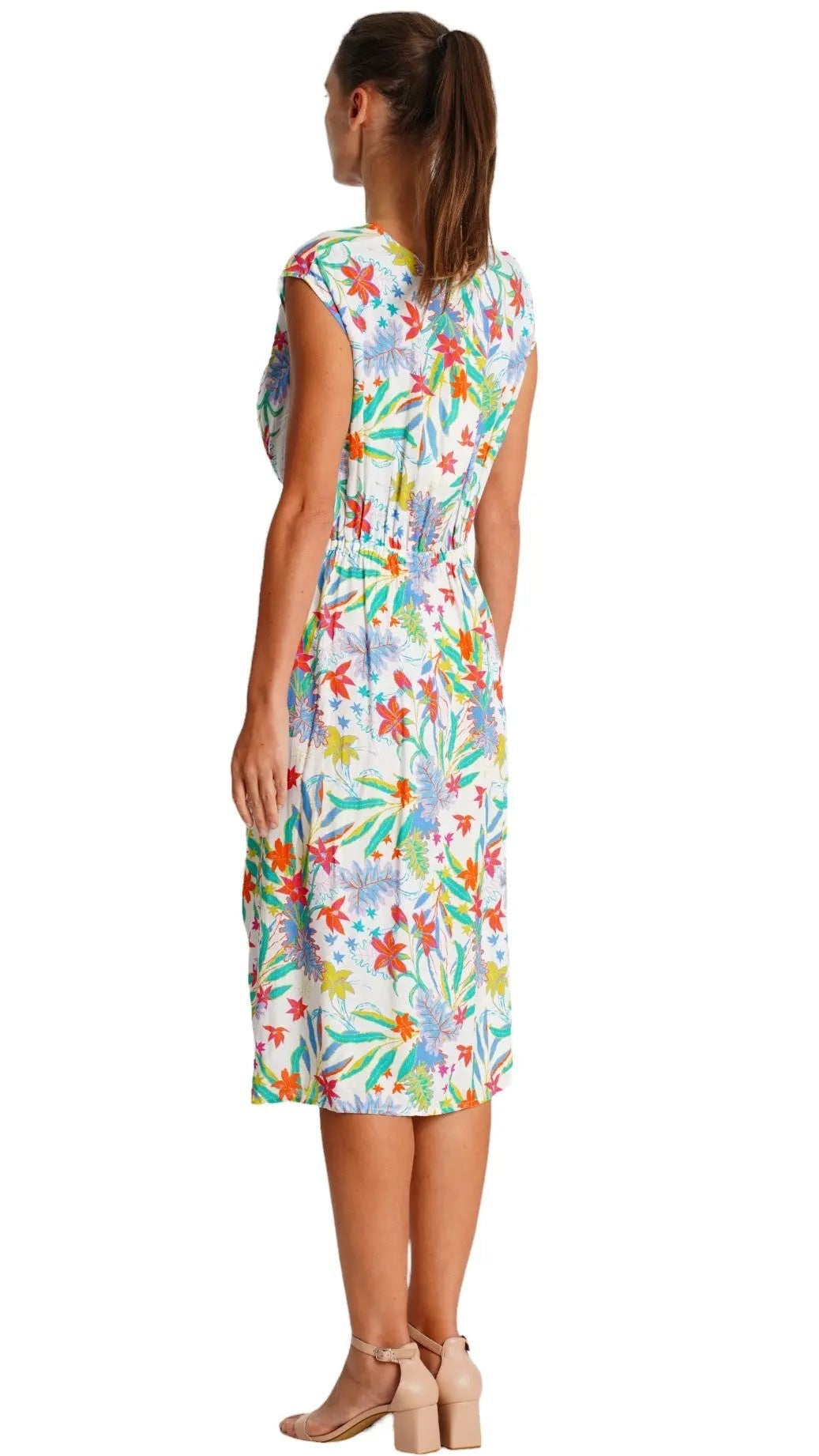 Casual Summer Midi Dress  La Moda Clothing