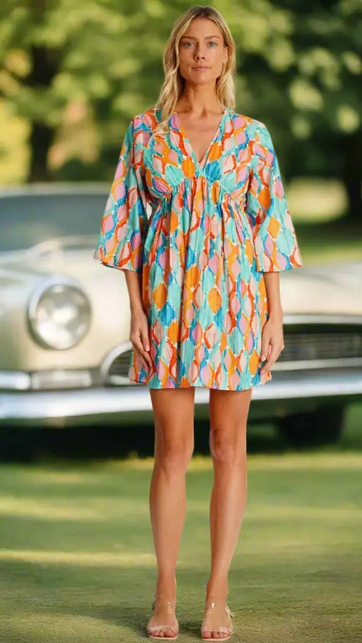 Short Mini Dress  La Moda Clothing