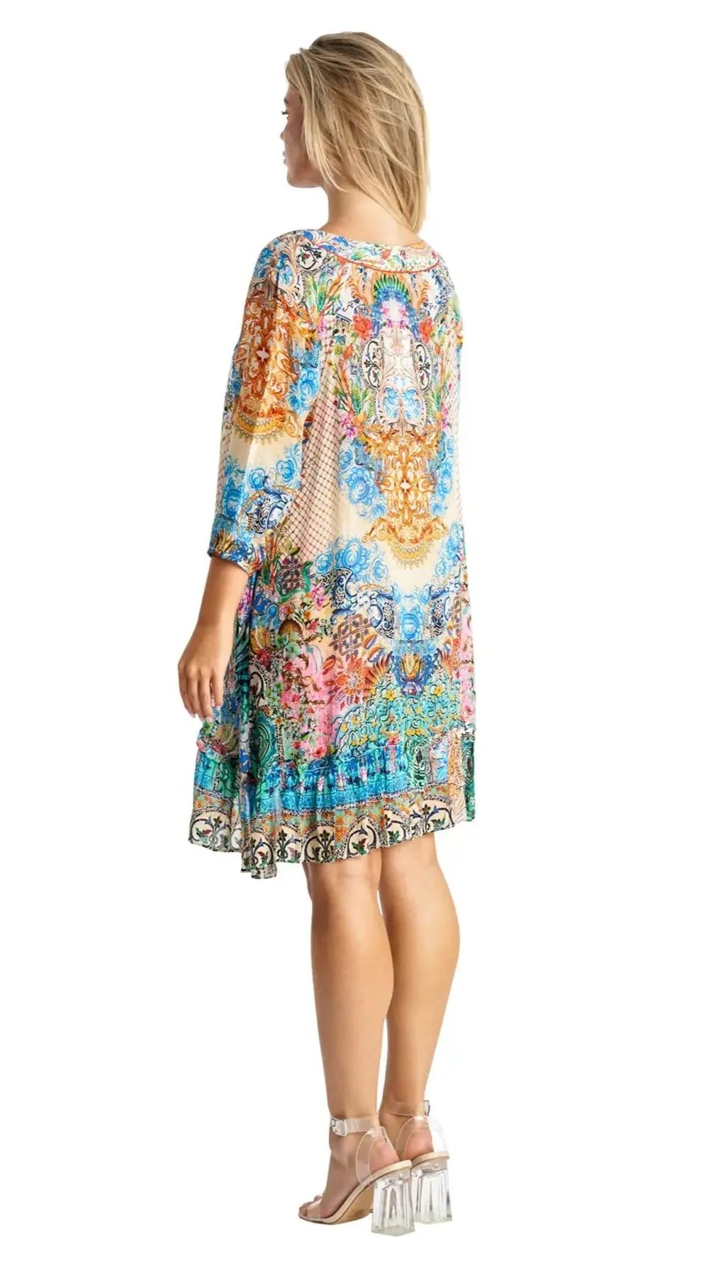 Bohemian Summer Dress for Beach & Beyond - La Moda Clothing