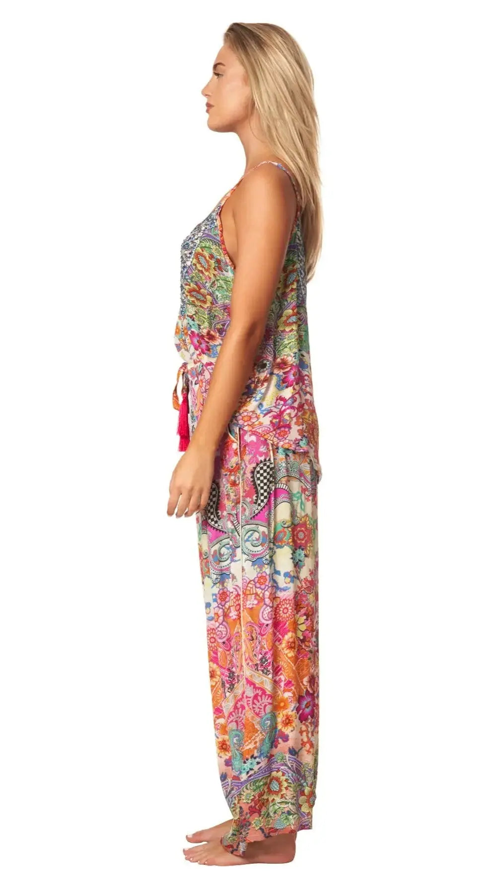 Summer Vacation Lifestyle Pant Set La Moda Clothing Pant Set