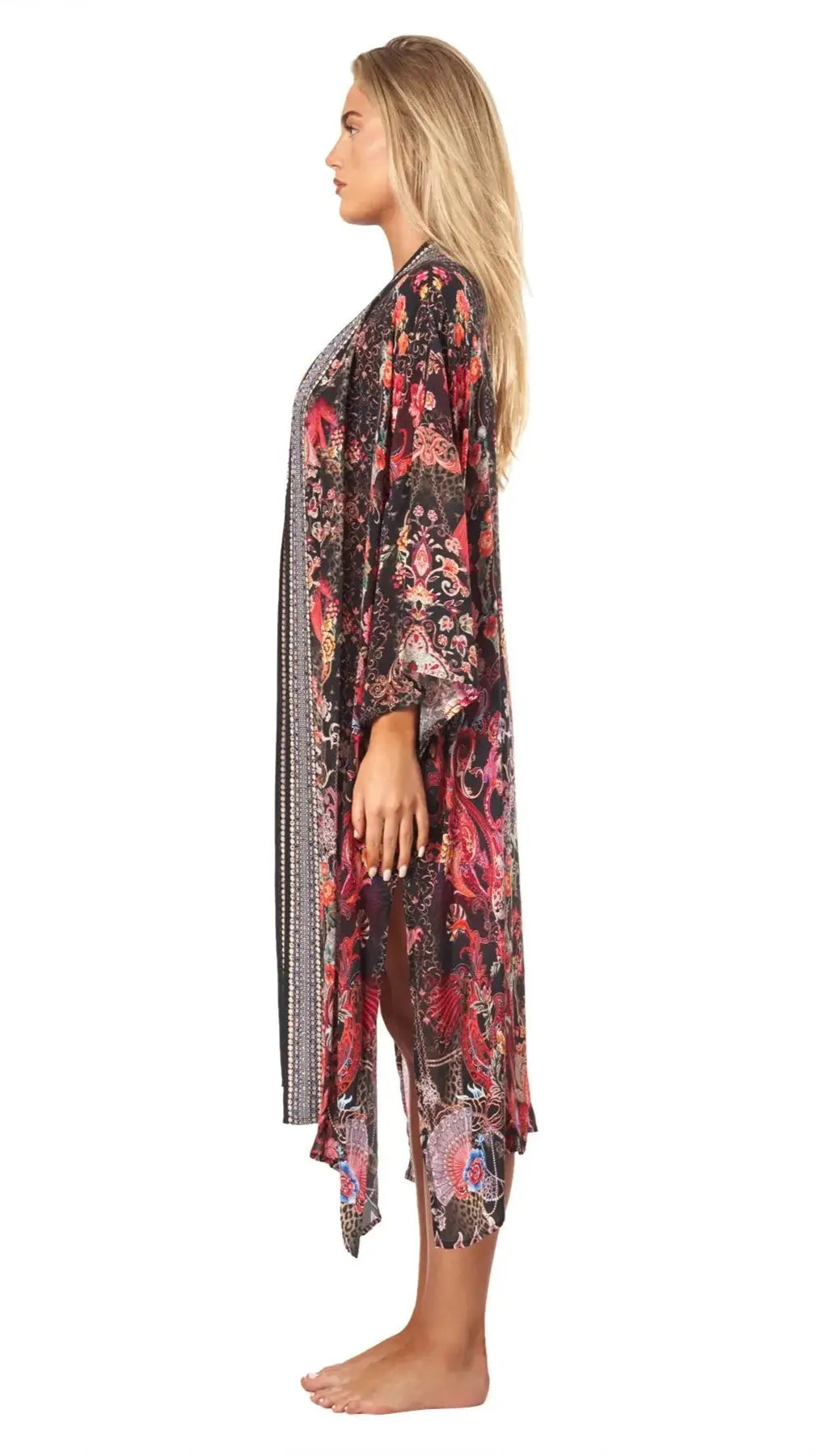 True Color Kimono Cover Up Lamodaclothing Coverups