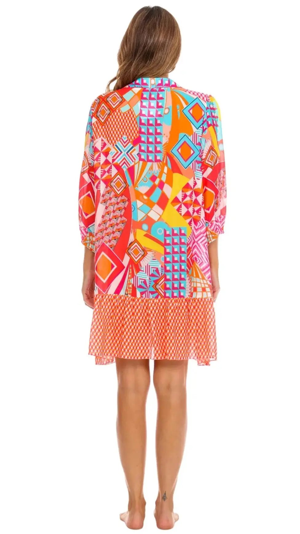 Women Bohemian Vintage Printed Ethnic Style Summer Dress - La Moda Clothings