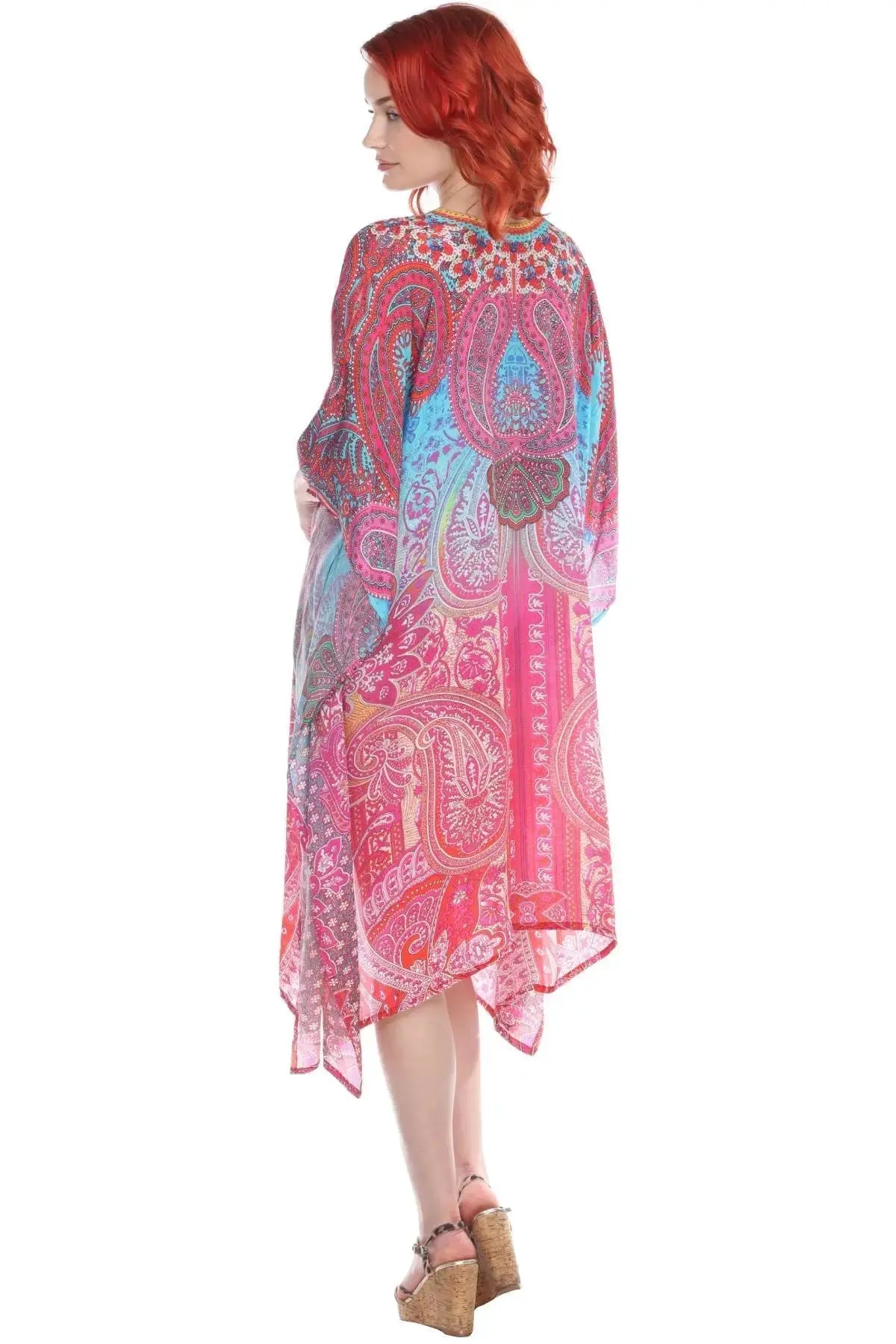 Viscose Silk Designer Kaftan Dress Lamodaclothing Kaftans