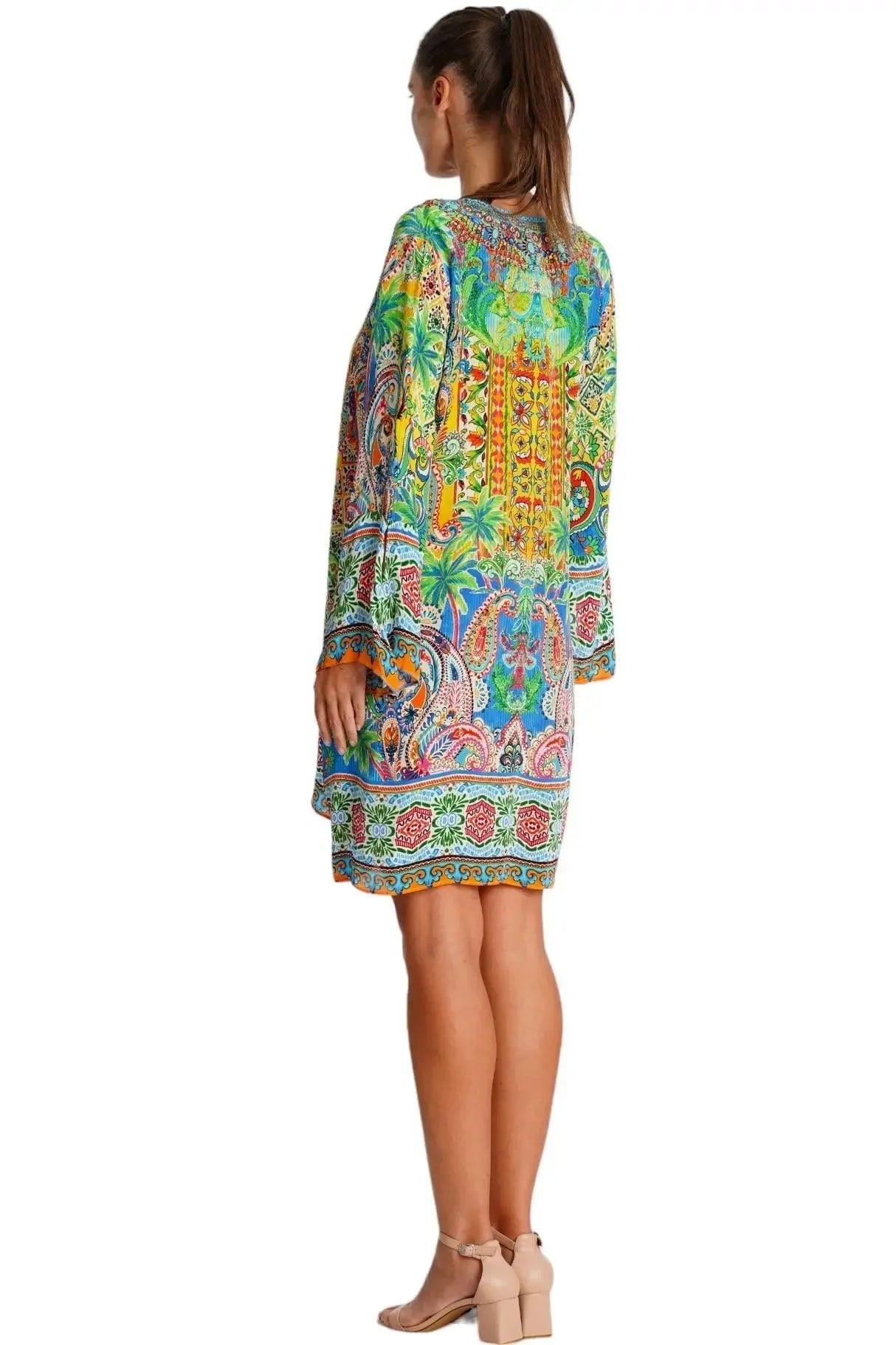 Beach Cover Up Tunic - Designer Cover-Up | Elegant Kaftan Cover Up Dress | Club Moda USA