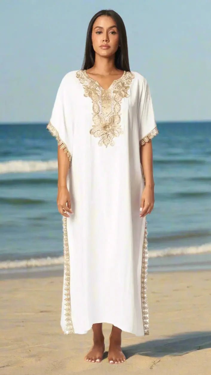 Beach Maxi Kaftan Dress for Women La Moda Clothing Caftans