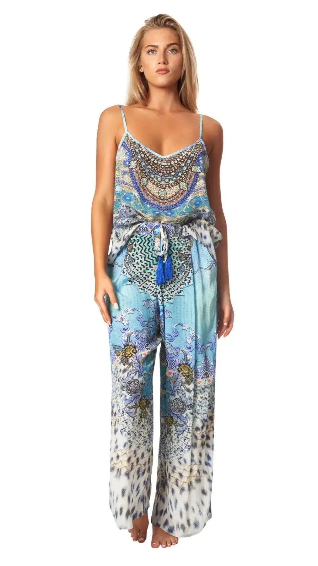 Beach Resort Coastal Lifestyle Pant Set La Moda Clothing cord set