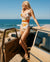 Belted Tropical One-Piece