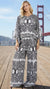 Black & White Resort Wear Set – Luxury Vacation Outfit
