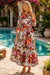 Bohemian Floral Maxi Dress
