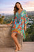 Breezy Kaftan Maxi Dress – Luxury Designer Beach Resort Wear