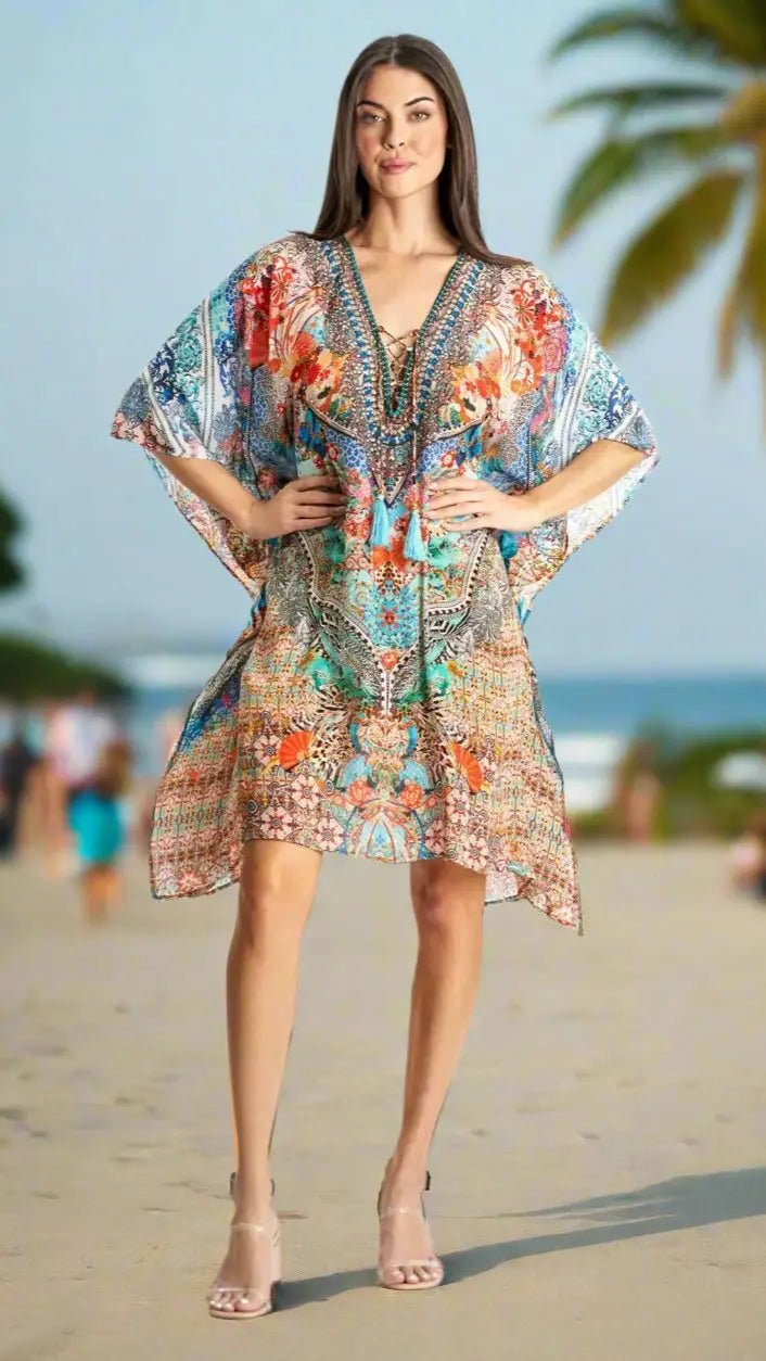Caftans For Women - Designer Caftan | Elegant Kaftan Cover Up Dress | Club Moda USA