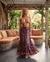 Caribbean Island Travels Inspired Floral Maxi Skirt