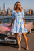Chiffon Summer Mini Dress
