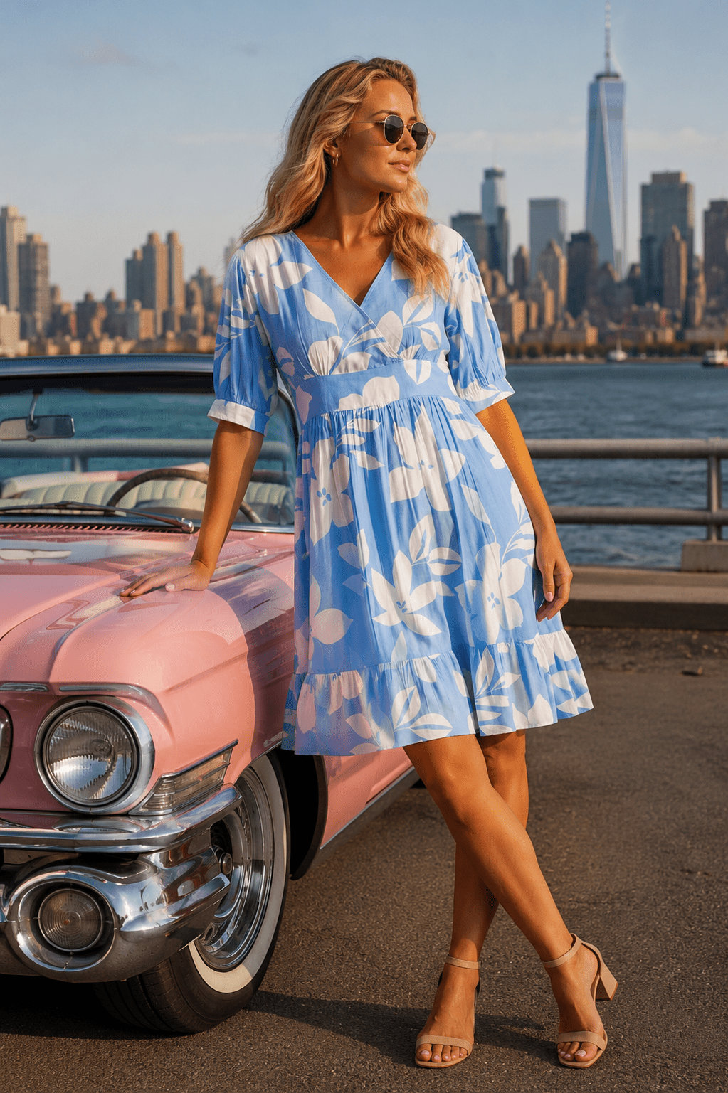 Chiffon Summer Mini Dress