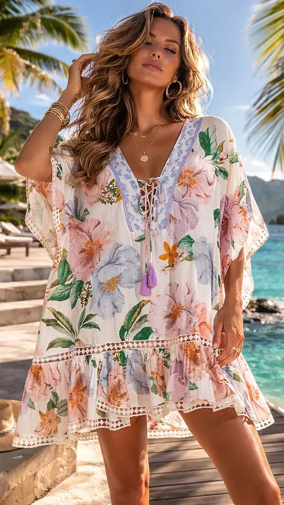 Cotton Caftan La Moda Clothing Caftans