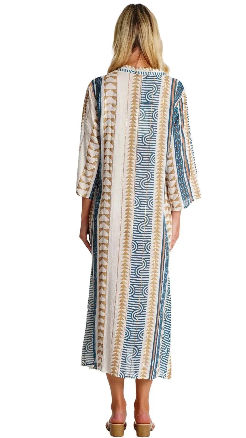 Cotton Kaftan Dress La Moda Clothing Long Caftans