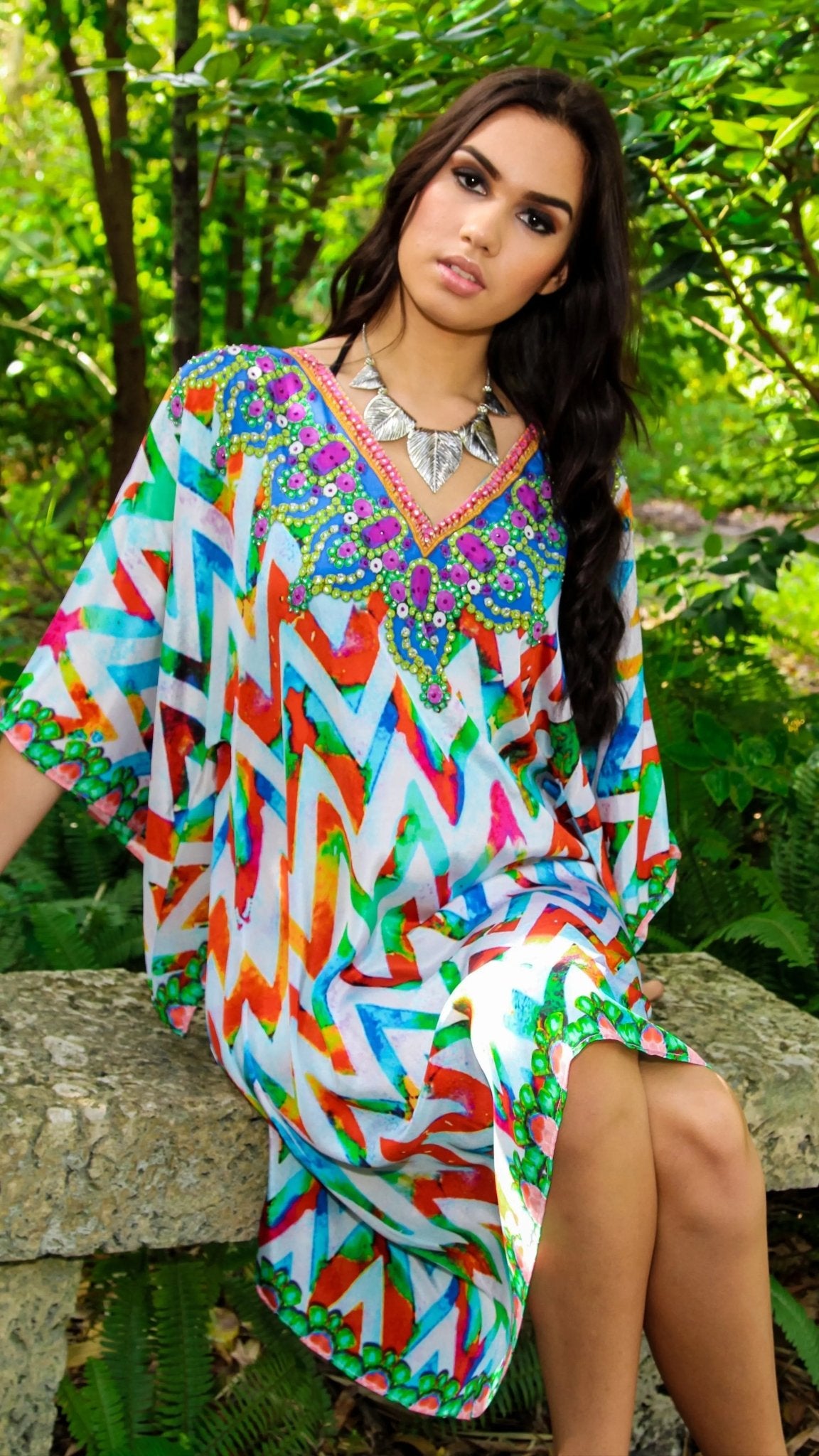Elegant Caftan Dresses for Women - Premium Resort Wear | Luxury Caftan for Vacation & Cruise | Club Moda