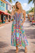 Elegant Racerback Maxi Dress – Designer Resort Wear