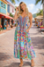 Elegant Racerback Maxi Dress – Luxury Designer Beach Resort Wear