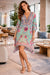 Exclusive Tropical Print Kaftan Dress – Luxury Designer Wear