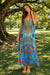 Floral Racerback Maxi Dress
