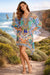 Flowing Maxi Kaftan Dress – Beach Resort Wear