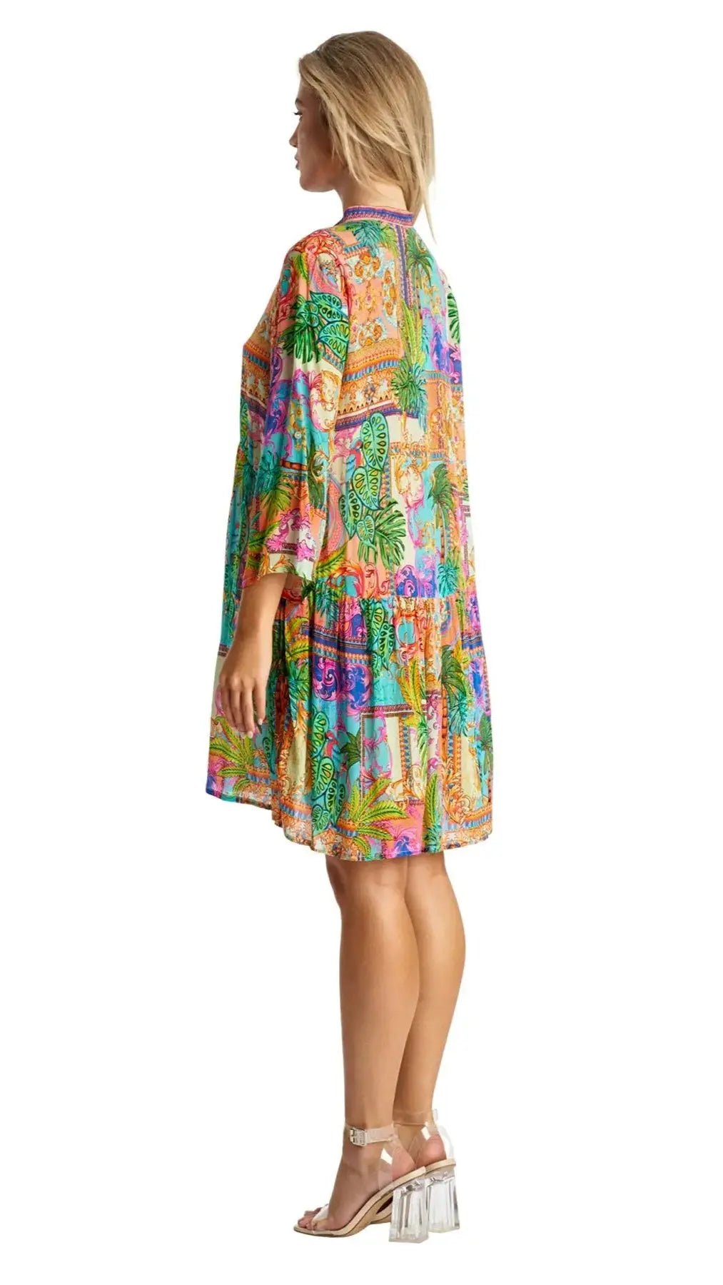 Front Button Summer Dress for Beach & Beyond La Moda Clothings