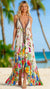 High-Low Halter Maxi Dress