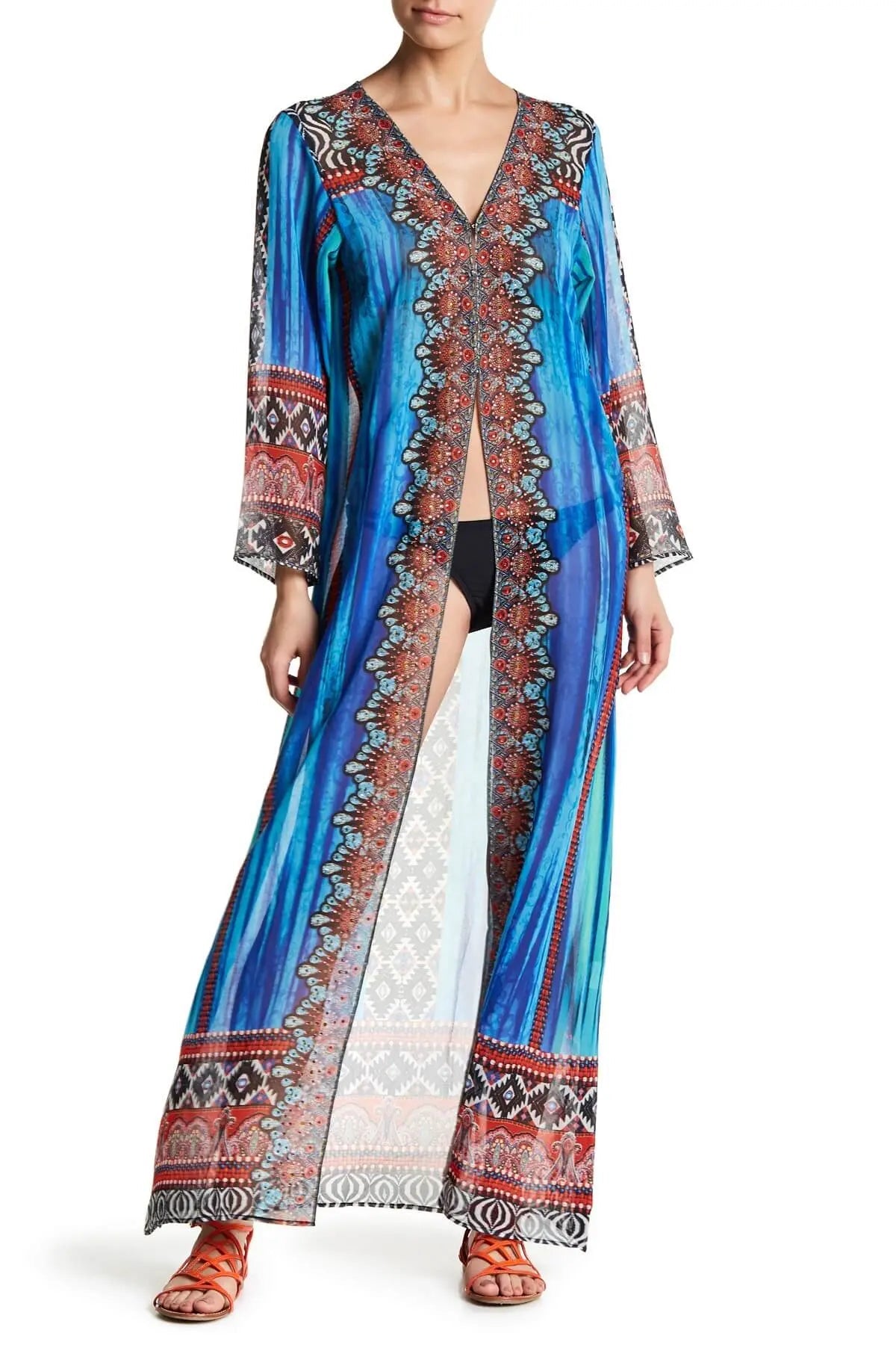Kimono Cover Ups | Luxury Beach Kimonos La Moda Clothing