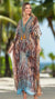 Animal Print Long Caftan