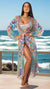 Long Sleeve Wrap Dress