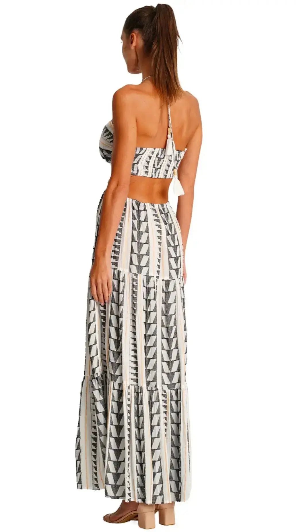 Luxury Maxi Resort Dress for Women - Designer Beach Dress | Elegant Kaftan Cover Up Dress | Club Moda USA