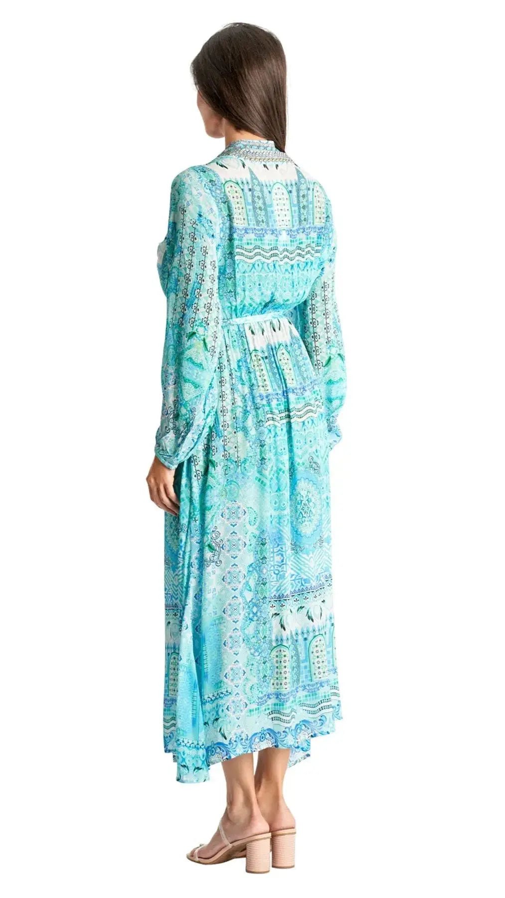 Maxi Wrap Dresses | Luxury Resort Dresses La Moda Clothing Maxi Dresses