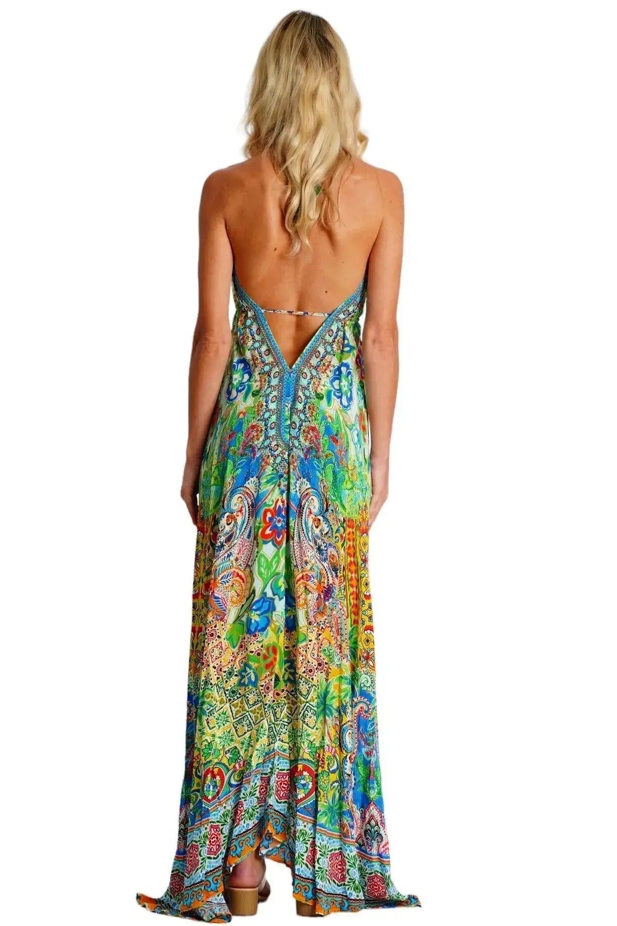 Maxi Resort Wear Dress La Moda Clothing 3 Way Dress