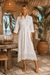 Maxi Shirt Dress — White